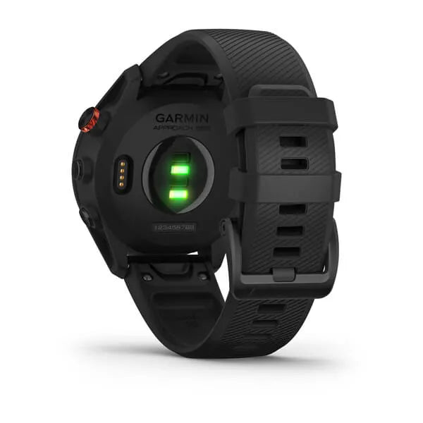 Garmin Approach® S62, black with black band Model #: GAR-010-02200-00 Garmin Approach® S62, black with black band Model #: GAR-010-02200-00