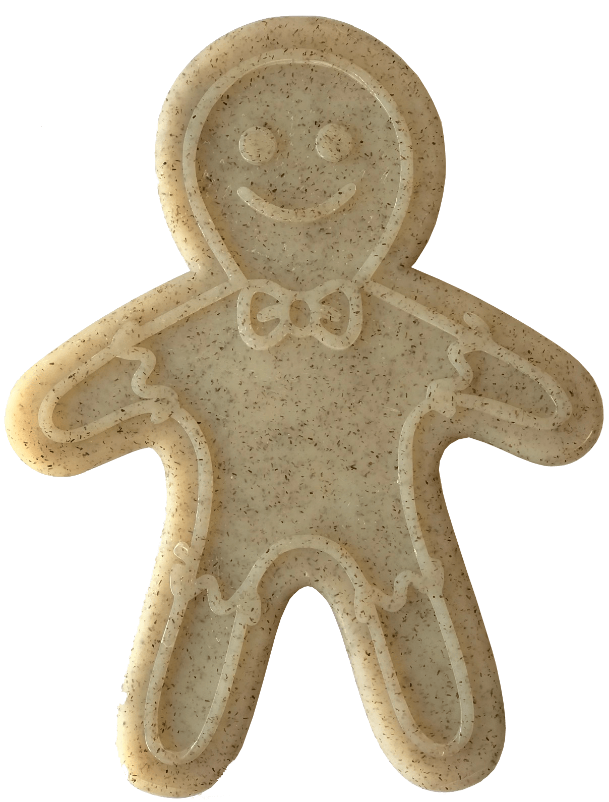Nylon Dog Chew Toy - Gingerbread Man